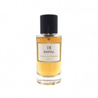 Eau de Parfum - Collection Prestige - N°18 Santal - 50ml