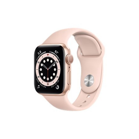 Montre Connectée Apple Watch Gold Avec Bracelet Rose