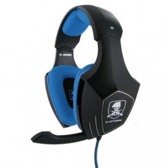 Casque Gaming X-Storm X2000 Noir et Bleu