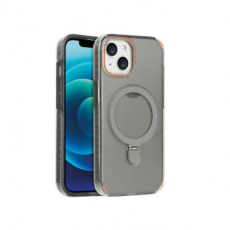 Coque Metal Ring iPhone 12 Pro Max (Noir)