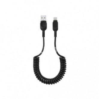 Cable Spiralé USB vers USB-C