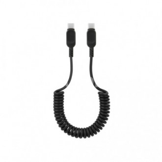 Cable Spiralé USB-C vers USB-C