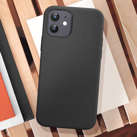 Coque TPU Steel iPhone 12 et 12 Pro (Noir)