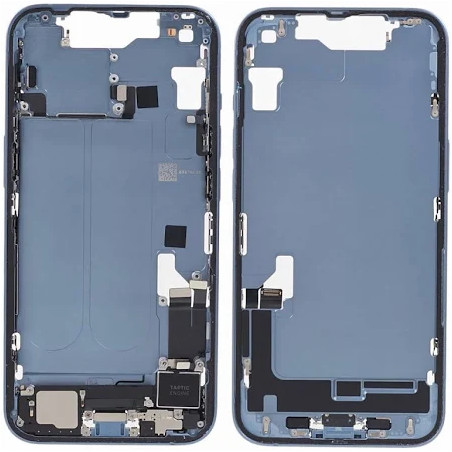 Châssis Central Complet Compatible Avec Apple iPhone 14 - Bleu