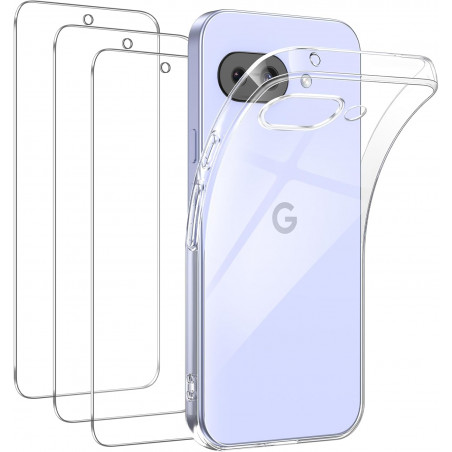 Coque Silicone 1.5M Pour Google Pixel 9 5G - Transparente