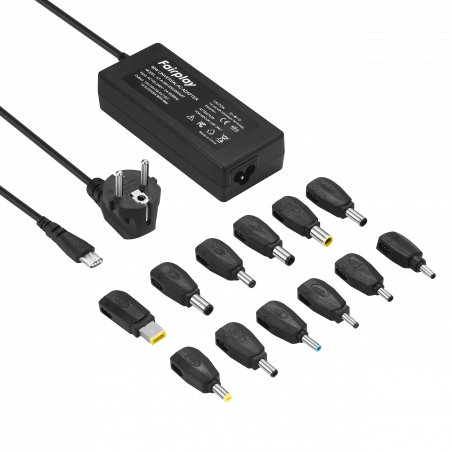 Chargeur Fairplay PC Portable universel 90W