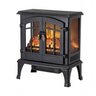 Cheminée électrique Aerian COSYVINTAGE 1500 W Noir