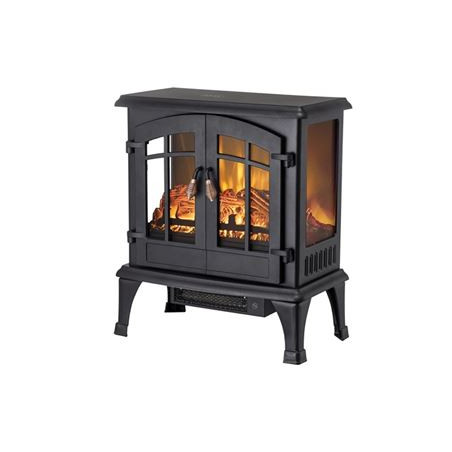 Cheminée électrique Aerian COSYVINTAGE 1500 W Noir