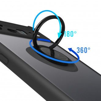 Coque Arriere Avec Support Doigt Pour Google Pixel 6 - Noir