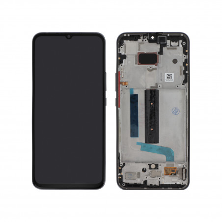 Ecran LCD Complet Xiaomi Mi 10 Lite 5G (avec châssis Gris) (Reconditionné)