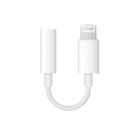 Adaptateur connecteur apple vers jack 3.5mm