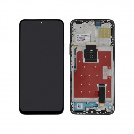 Ecran LCD Complet Noir Compatible Avec Honor 90 Lite (avec châssis)