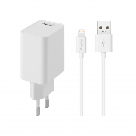 Chargeur USB-A vers connecteur Apple - Fairplay