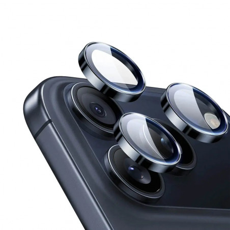 Protection Lentille Apple iPhone 17 Pro/iPhone 17 Pro Max Bleu Intense