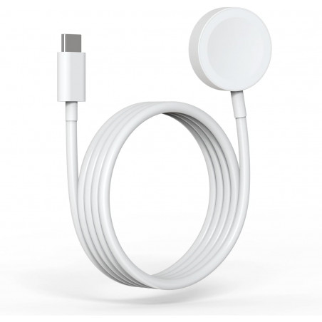 Câble de Charge Magnétique pour Apple Watch - Connecteur USB-C - Longueur 1m