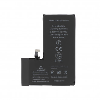 Batterie Prime Compatible avec iPhone 15 Pro