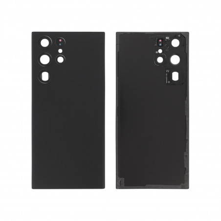 Vitre Arrière PREMIUM Pour Samsung Galaxy S22 Ultra - Noir