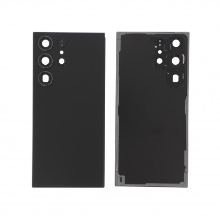 Vitre Arrière PREMIUM Pour Samsung Galaxy S23 Ultra - Noir