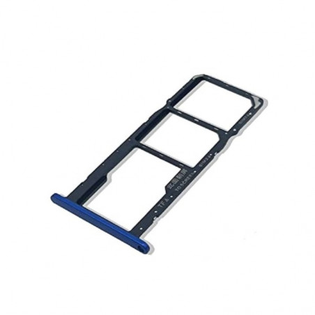 Tiroir Sim Bleu Compatible avec Huawei Y5 2019