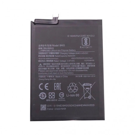 Batterie Premium pour Xiaomi Redmi Note 9 Pro / Note 10 Pro (4G)