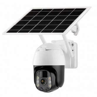 Caméra de Surveillance 4G Solaire Jortan - Autonomie Totale