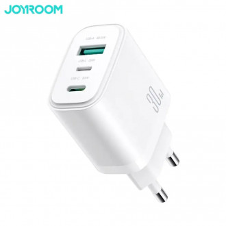 Chargeur Secteur Multi GaN JOYROOM JR-TG6 30W (USB-C +...