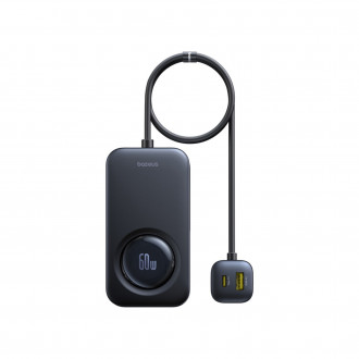 BASEUS Chargeur Voiture 60W avec Câble Rétractable USB-C...