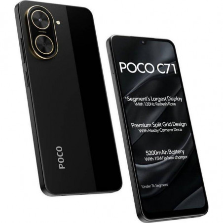 Smartphone Xiaomi POCO C71 Noir | 64Go / 3Go