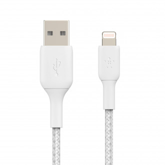 Belkin câble tressé USB-A vers Lightning (1M) - Nylon...