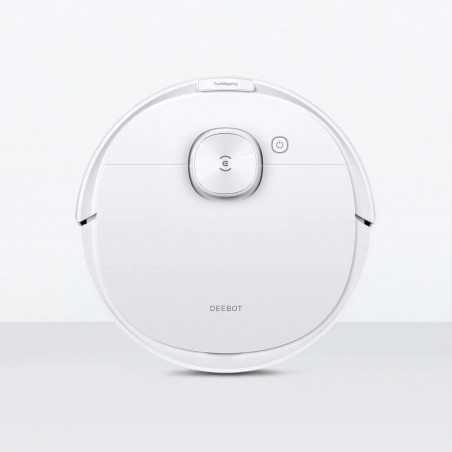 Aspirateur Robot Laveur Ecovacs Deebot N8 Pro | Puissance 2600 Pa & Technologie TrueDetect 3D | Blanc