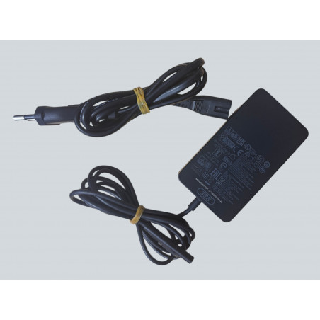 Chargeur Microsoft Model 1963 | 39W 15V 2.6A | Compatible Surface Laptop Go, Go 2 & Surface Go 1/2/3