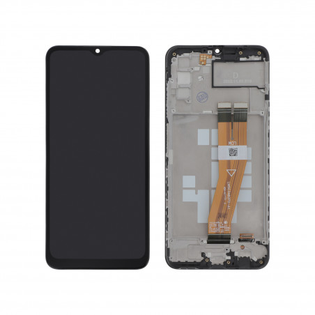 Écran LCD Samsung Galaxy A03s Noir | Modèle A037G (Version G) - Avec Châssis
