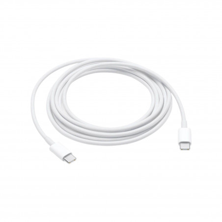 Câble USB-C vers USB-C Apple MUF72ZM/A 100W 1m Bulk Blanc