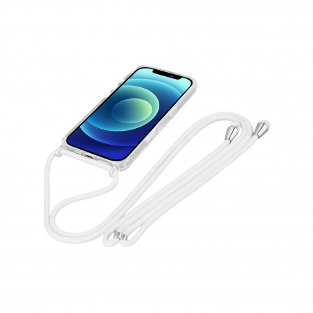 Coque Miroir 2-en-1 avec Cordon Pour iPhone