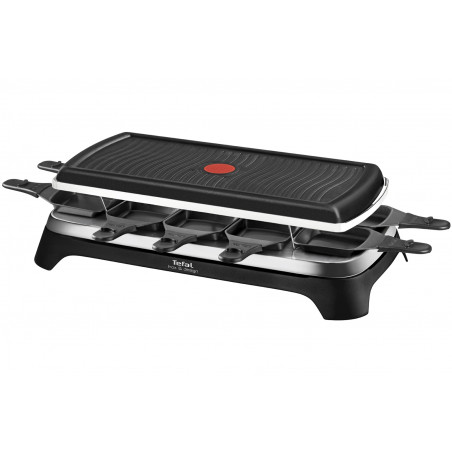 Appareil à Raclette Grill Tefal RE458812 - Pierrade & Grill 10 Personnes
