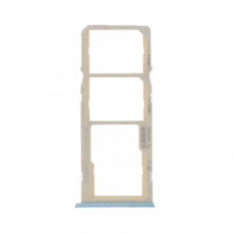 Tiroir Sim Compatible Oppo A15 | Bleu Ténébreux