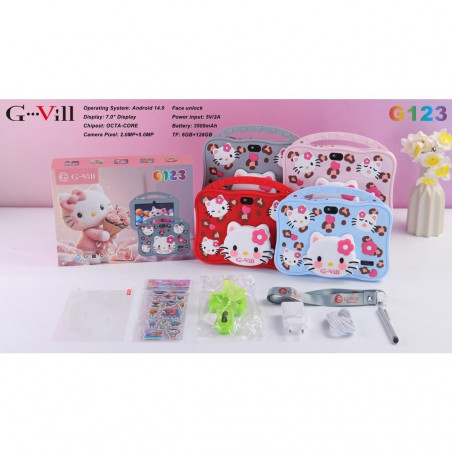 Tablette Pédagogique pour Enfants G Vill G123 - 128 Go