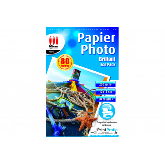 Papier d'impression Micro Appli Papier Photo Brillant A6...