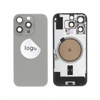 Vitre Arrière Titane Naturel iPhone 16 Pro - Origine...