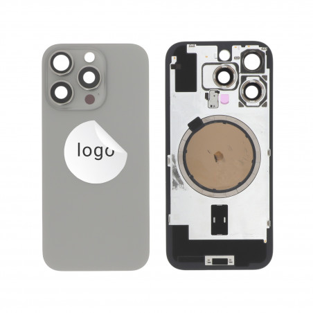 Vitre Arrière Titane Naturel iPhone 16 Pro - Origine Apple (Pulled) - État Neuf