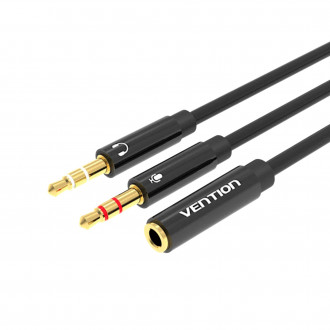 VENTION Câble Adaptateur Audio 2 Jack 3,5mm Mâle vers...