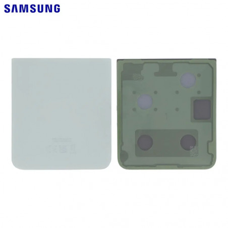 Cache Arrière Original Samsung Galaxy Z Flip 5 5G F731 GH82-31929D Inférieur Vert d'Eau