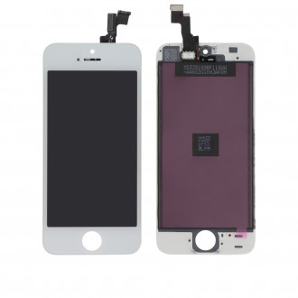 Ecran LCD Compatible avec Iphone 5S, SE 2016 Blanc