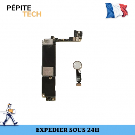 Carte Mère iPhone 7 - 32 Go | Avec Bouton Home d'origine (Blanc)