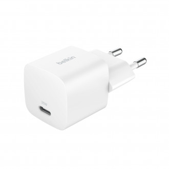 BELKIN Chargeur Secteur USB-C PD 3.0 PPS 25W - Blanc