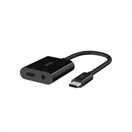 Adaptateur Belkin USB-C vers USB-C 60W et Jack 3,5mm