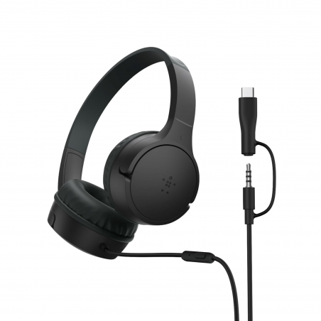 Mini Casque Belkin Soundform Filaire Enfant (USB-C/Jack)