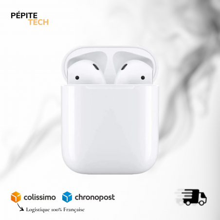 Apple AirPods 2 Blanc - Écouteurs Sans Fil Bluetooth avec Boîtier de Charge
