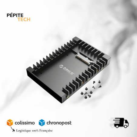 ORICO Adaptateur Disque Dur 2.5" vers 3.5" (1125SS-V1-BK-EP)