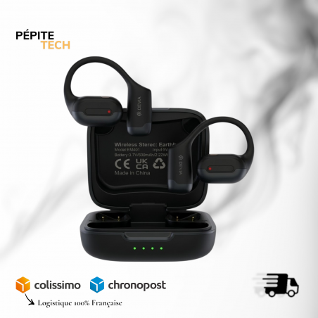 DEVIA OWS Pro1 (EM401) - Écouteurs TWS Bluetooth avec Boîtier de Charge